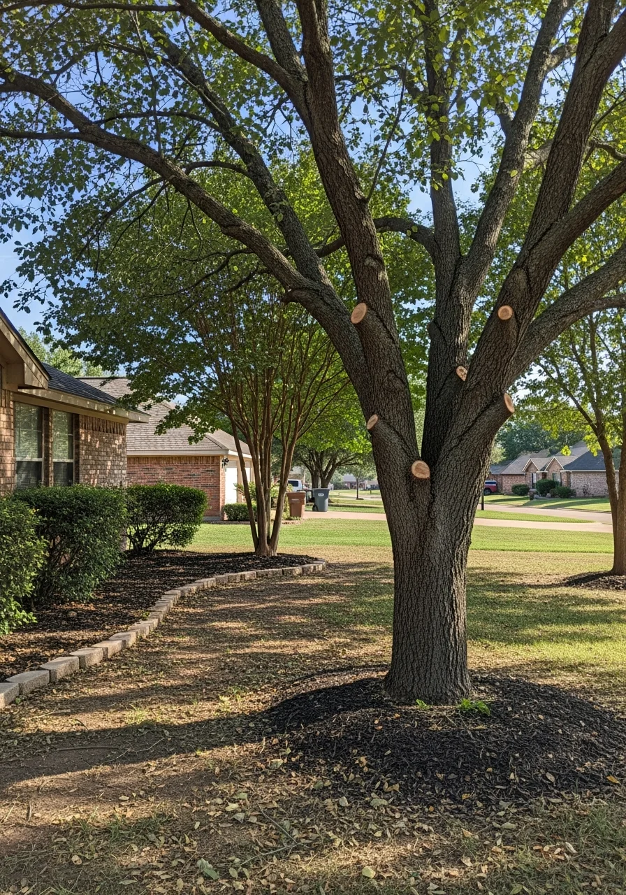 Close-up of quality work completed on a Wise County home or property.